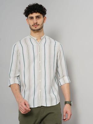 Celio Men Striped Casual Multicolor Shirt