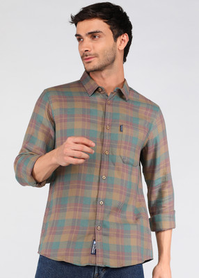 PROVOGUE Men Checkered Casual Multicolor Shirt