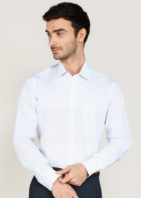 Raymond Men Solid Formal Red Shirt