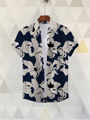 Zonly Men Printed Casual Multicolor Shirt
