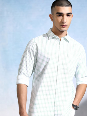 HIGHLANDER Men Checkered Casual Multicolor Shirt