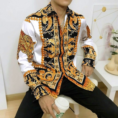 Shree Sai Balaji Men Ethnic Motifs Casual Multicolor Shirt