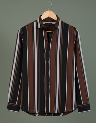 PROBIZ Men Checkered Casual Multicolor Shirt