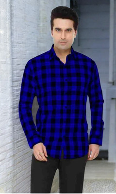 SHAH TEXTILES Men Checkered Formal Multicolor Shirt