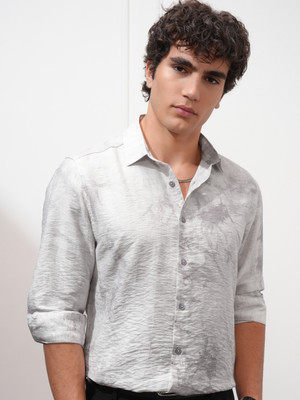 HIGHLANDER Men Printed Casual Multicolor Shirt