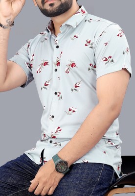 COMBRAIDED Men Printed Casual Multicolor Shirt