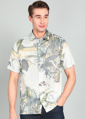 Ted Baker Men Floral Print Casual Multicolor Shirt