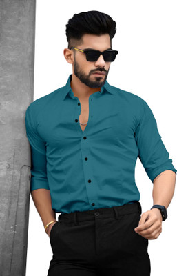 SOLSTICE Men Solid Formal Multicolor Shirt