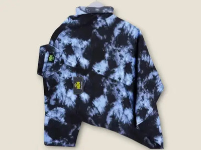 Kizyoo Men Printed Casual Blue Shirt