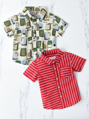 Sparrow ENTERPRISE Boys Printed Casual Multicolor Shirt
