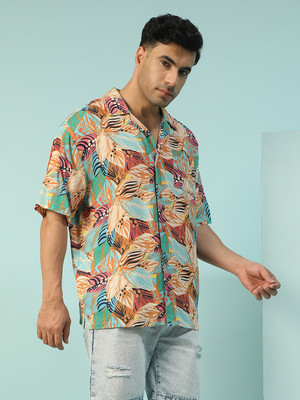 OXOLLOXO Men Printed Casual Multicolor Shirt