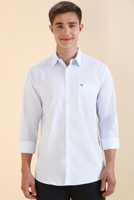 Allen Solly Men Printed Casual White Shirt