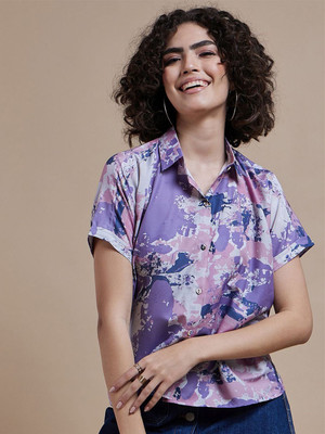 CORSICA Women Printed Casual Multicolor Shirt