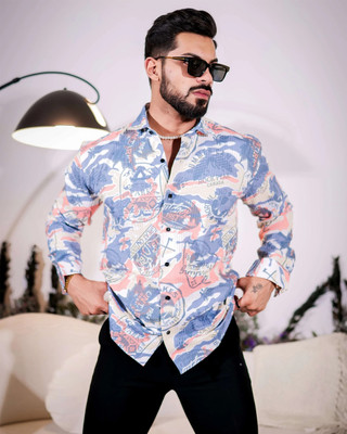 METRONAUT Men Printed Casual Multicolor Shirt