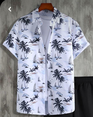 SH FSN Men Printed Casual Multicolor Shirt
