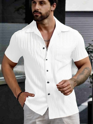 fitoda fashion Men Solid Casual Multicolor Shirt