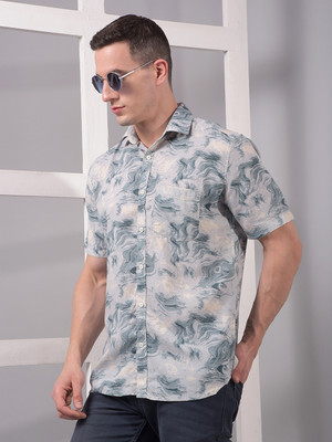 CRIMSOUNE CLUB Men Printed Casual Multicolor Shirt