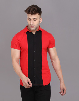GEUM Men Solid Casual Multicolor Shirt