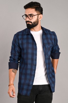 FUBAR Men Checkered Casual Multicolor Shirt