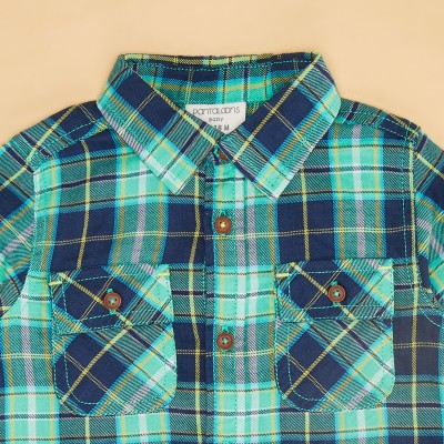 Pantaloons Baby Baby Boys Checkered Casual Multicolor Shirt