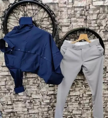 UGAMCREATIONS Men Shirt Pant Set