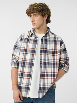 The Souled Store Men Checkered Casual Multicolor Shirt