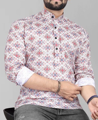 Varidashi Men Printed Casual Multicolor Shirt