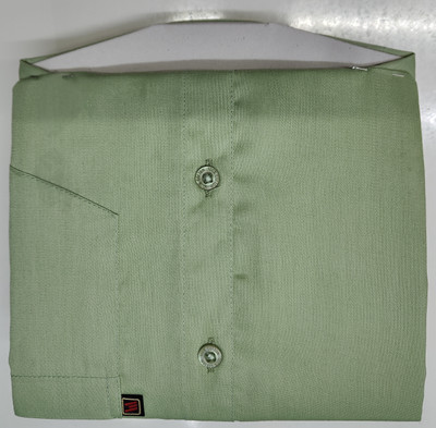 Arthz Fab Trend Men Solid Casual Green Shirt