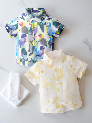Sparrow ENTERPRISE Boys Striped Casual Multicolor Shirt