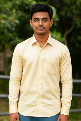 PROJEPT Boys Self Design Festive Brown Shirt