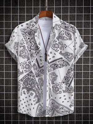 METRONAUT Men Self Design Casual Multicolor Shirt