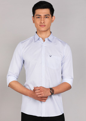 Allen Solly Men Printed Casual Blue Shirt