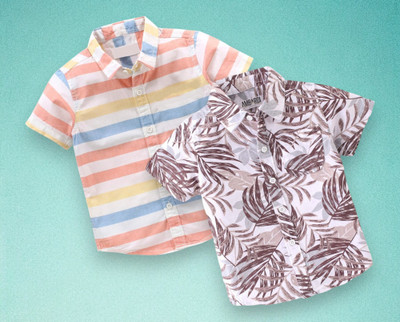 AMBARDI FASHION Boys Printed Casual Multicolor Shirt