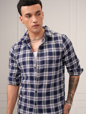 KETCH Men Checkered Casual Multicolor Shirt