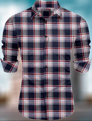 New4u creation Men Checkered Casual Multicolor Shirt