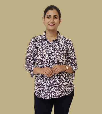 kiez fashion Women Printed Casual Multicolor Shirt