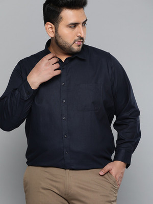 JILANI TRADERS Men Solid Formal Black Shirt