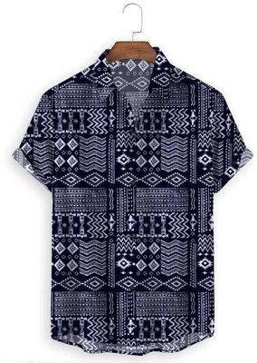 spela Men Printed Casual Multicolor Shirt