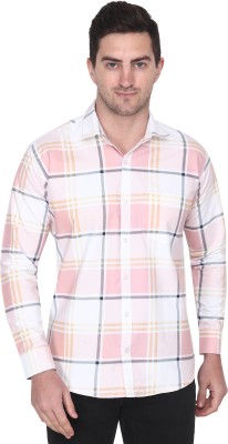 Ico Blue Star Men Checkered Casual Multicolor Shirt