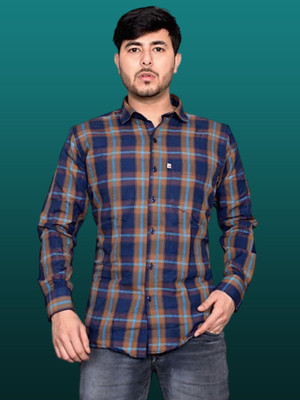 VK WINTER WEAR Men Striped Casual Multicolor Shirt