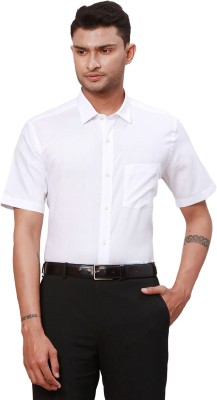 PARK AVENUE Men Solid Formal White Shirt