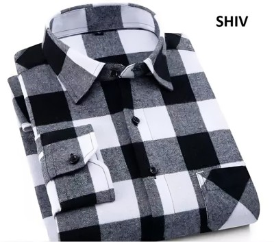 HouseOfCommon Men Checkered Casual Multicolor Shirt