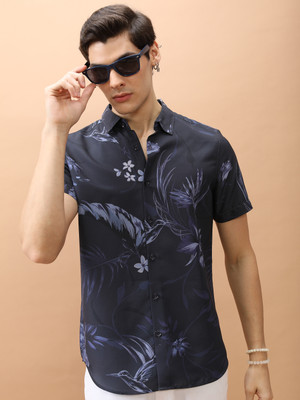 HIGHLANDER Men Printed Casual Multicolor Shirt
