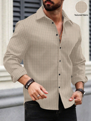 UPQUEDS Men Checkered Casual Multicolor Shirt