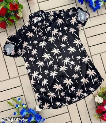 THELAZZOLICA Men Printed Casual Multicolor Shirt