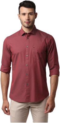 BASICS Men Solid Casual Red Shirt