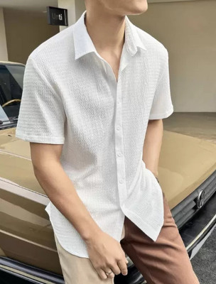 indicare Men Self Design Casual Multicolor Shirt