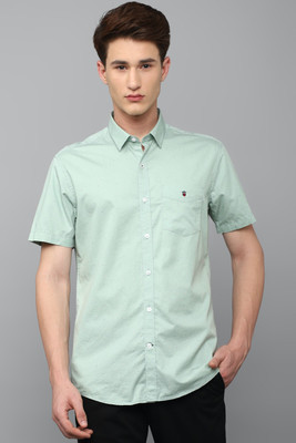 LOUIS PHILIPPE Men Printed Casual Green Shirt