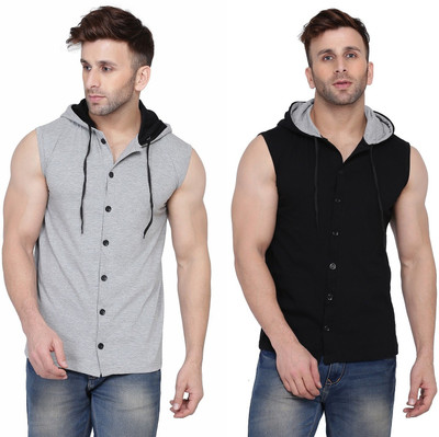 GEUM Men Solid Casual Multicolor Shirt(Pack of 2)