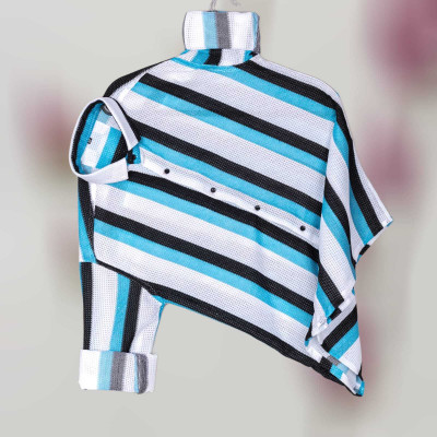 Pribha Fashion Men Striped Casual Multicolor Shirt